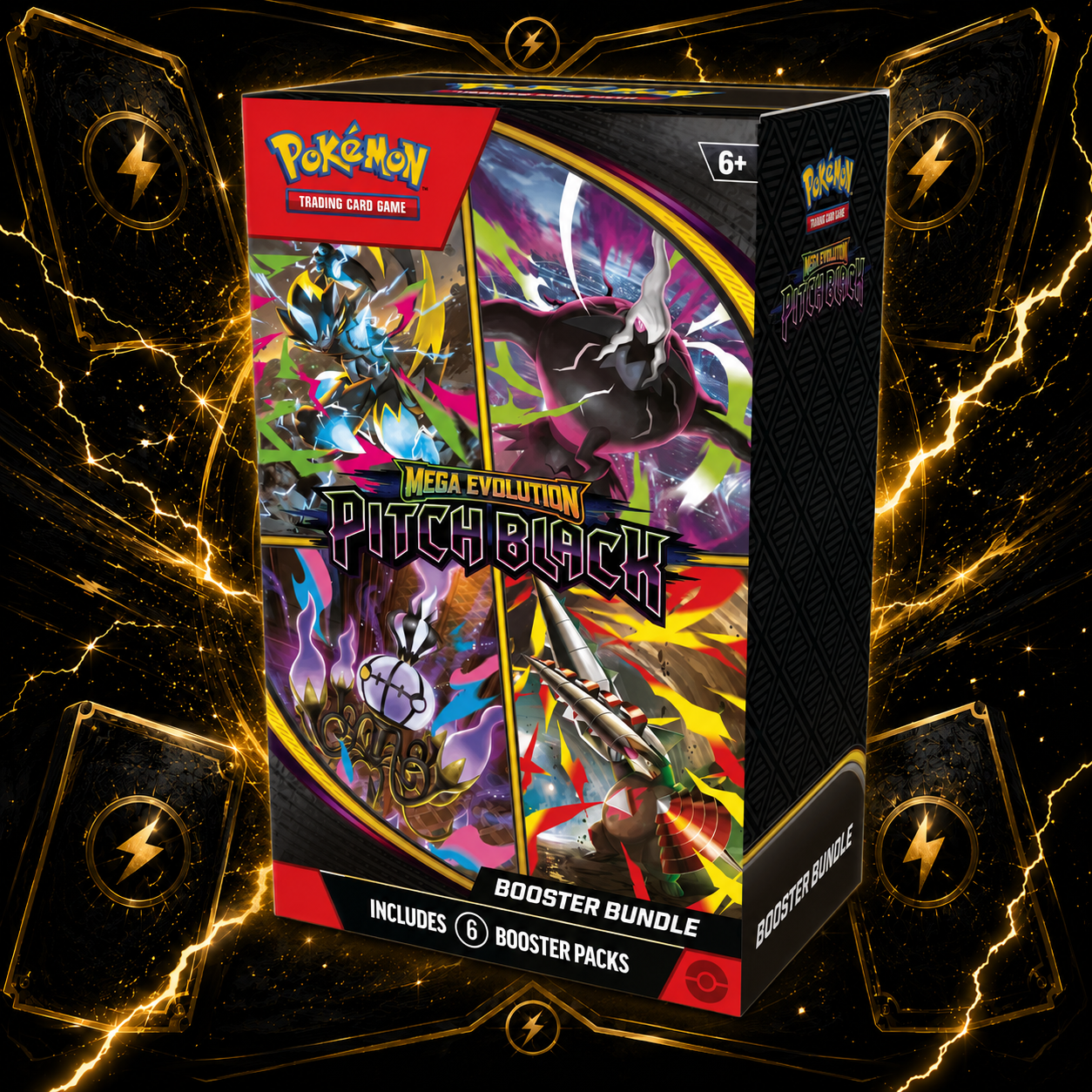 Pokémon Mega Evolution: Pitch Black Booster Bundle – English
