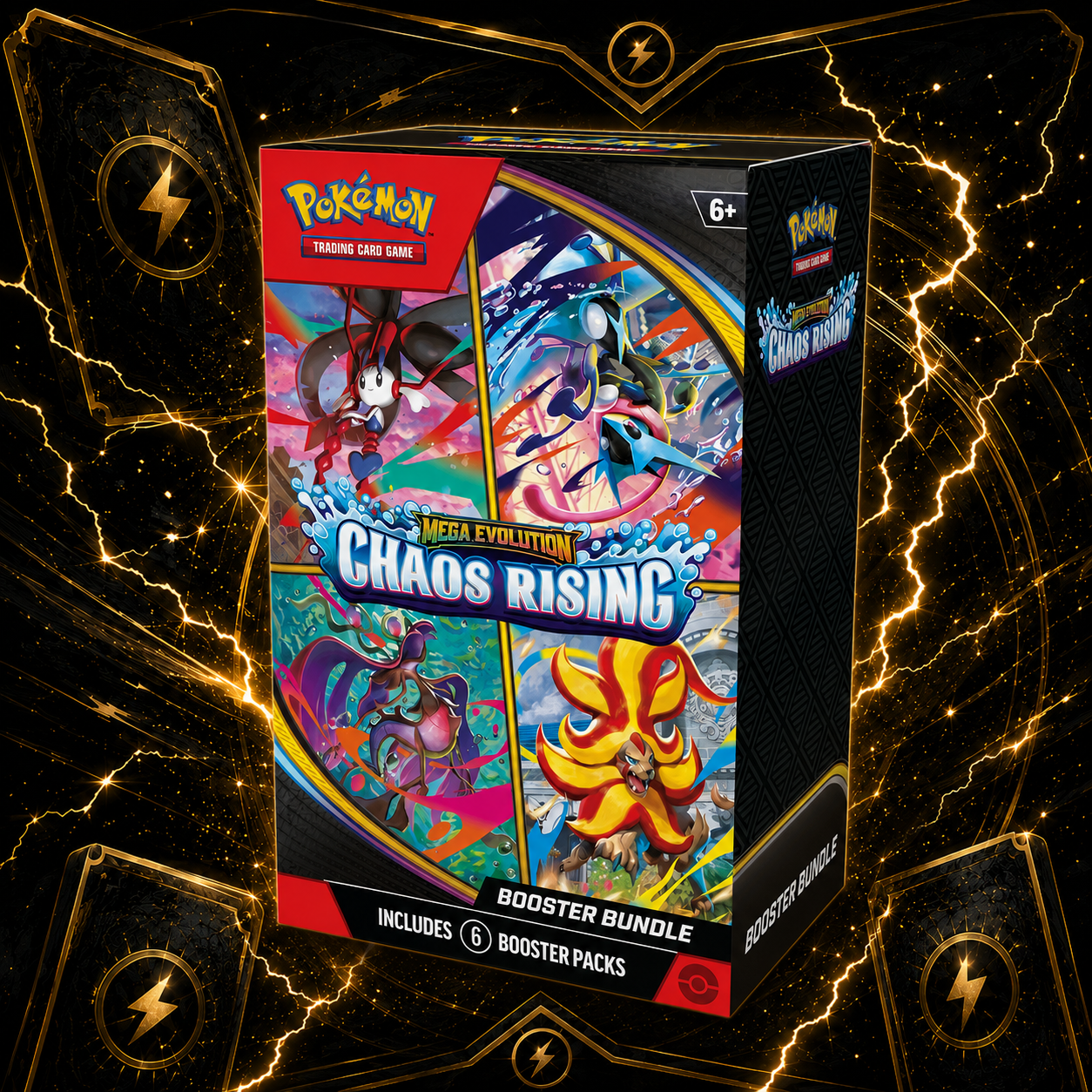 Pokémon Mega Evolution: Chaos Rising Booster Bundle – English