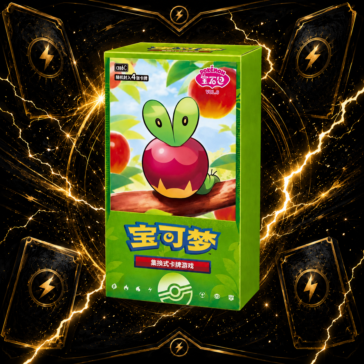 Pokémon Gem Pack Vol. 6 CBB6C Booster Box – Simplified Chinese