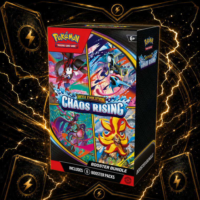 Pokémon Mega Evolution: Chaos Rising Booster Bundle – English