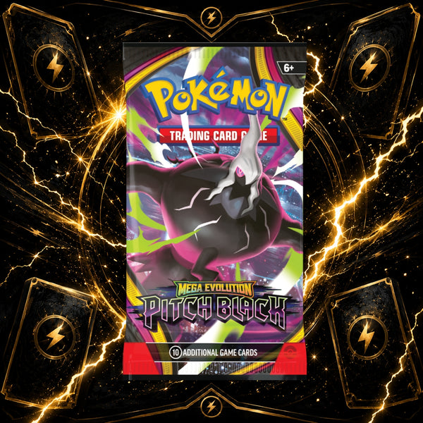 Pokémon Mega Evolution: Pitch Black Booster Pack – English