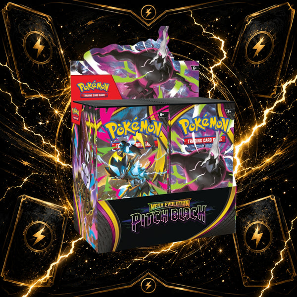 Pokémon Mega Evolution Pitch Black Booster Box – English – 36 Packs
